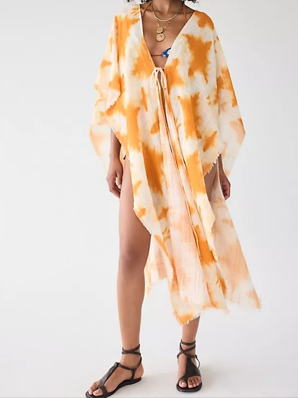 Free People Sundrenched Duster/Sunshine Combo